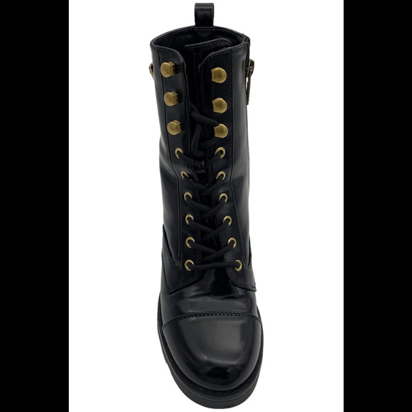 GUESS Women's Neadyn Heeled Boots Black - Medium - Picture 2 of 3